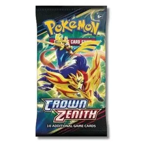 10 Scarlet & Violet Crown Zenith Booster Pack Live