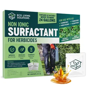 Eco Living Solutions - Non-Ionic Surfactant | Concentrated | Surfactant Wetting Agent | Works with All Tank Mixes | Improves Coverage & Increases Spray Efficiency