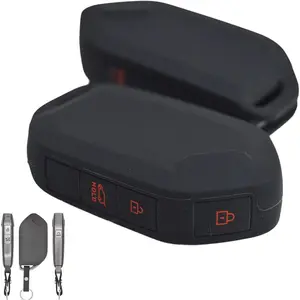 Silicone Key Fob Cover Case for KIA 2023 to 2025 and for KIA Telluride Carnival Hybrid SX Prestige Sorento EV9 2024 2025 5 Buttons Remote
