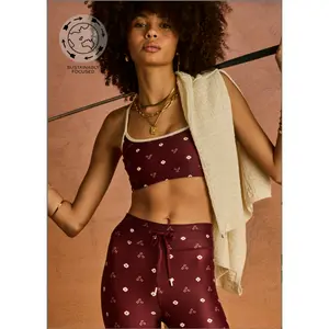 Bandhani Bowie Bra - Maroon