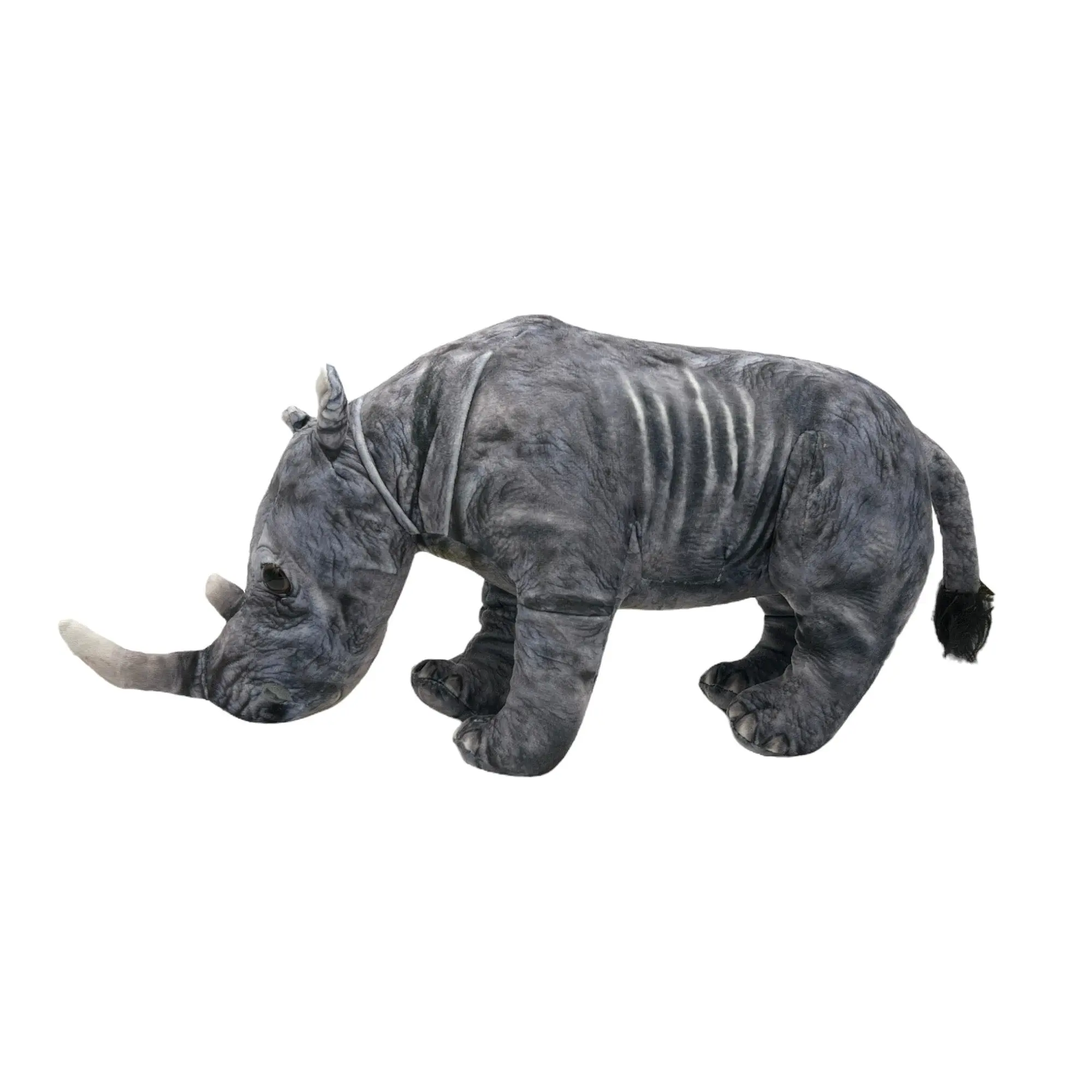 Rhino Plush - Realistic Rhinoceros Plushie