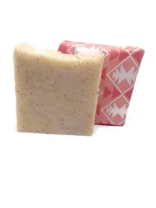 Shea Butter Apricot Scrub Exfoliating Acne Soap Bar Body Care Cleansing Luxury Skin Care Cleanser Gift