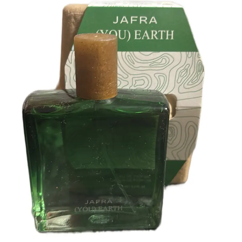 Jafra (you)Earth eau de parfum 3.3 fl oz men’s glass bottle and box