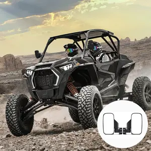 1.75-2 UTV Side Rearview Mirror Compatible with Polaris RZR PRO XP/XP4 1000 800 for Cfmoto for Arctic Cat for Can-am Maverick X3