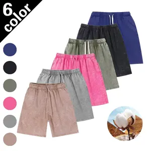 3-Pack Men's Casual Cotton Shorts, Elastic Waist Drawstring Summer Shorts, Multi-Color Loose Fit Lounge Shorts for Men