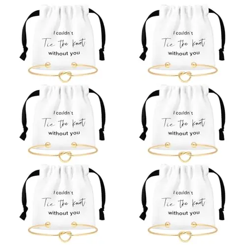 Gold Bracelet 6 Sets