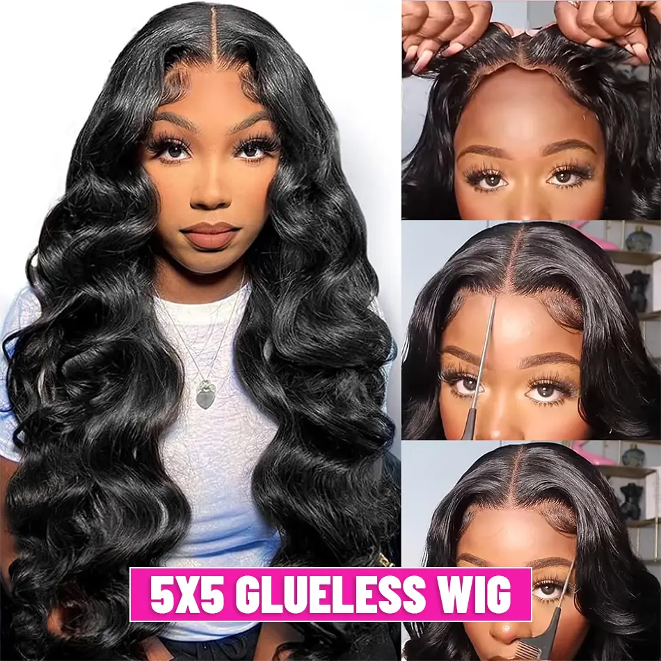 5x5 Glueless Wig