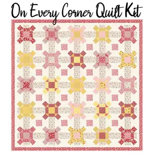 On Every Corner Quilt Kit with 30's Playtime from Moda