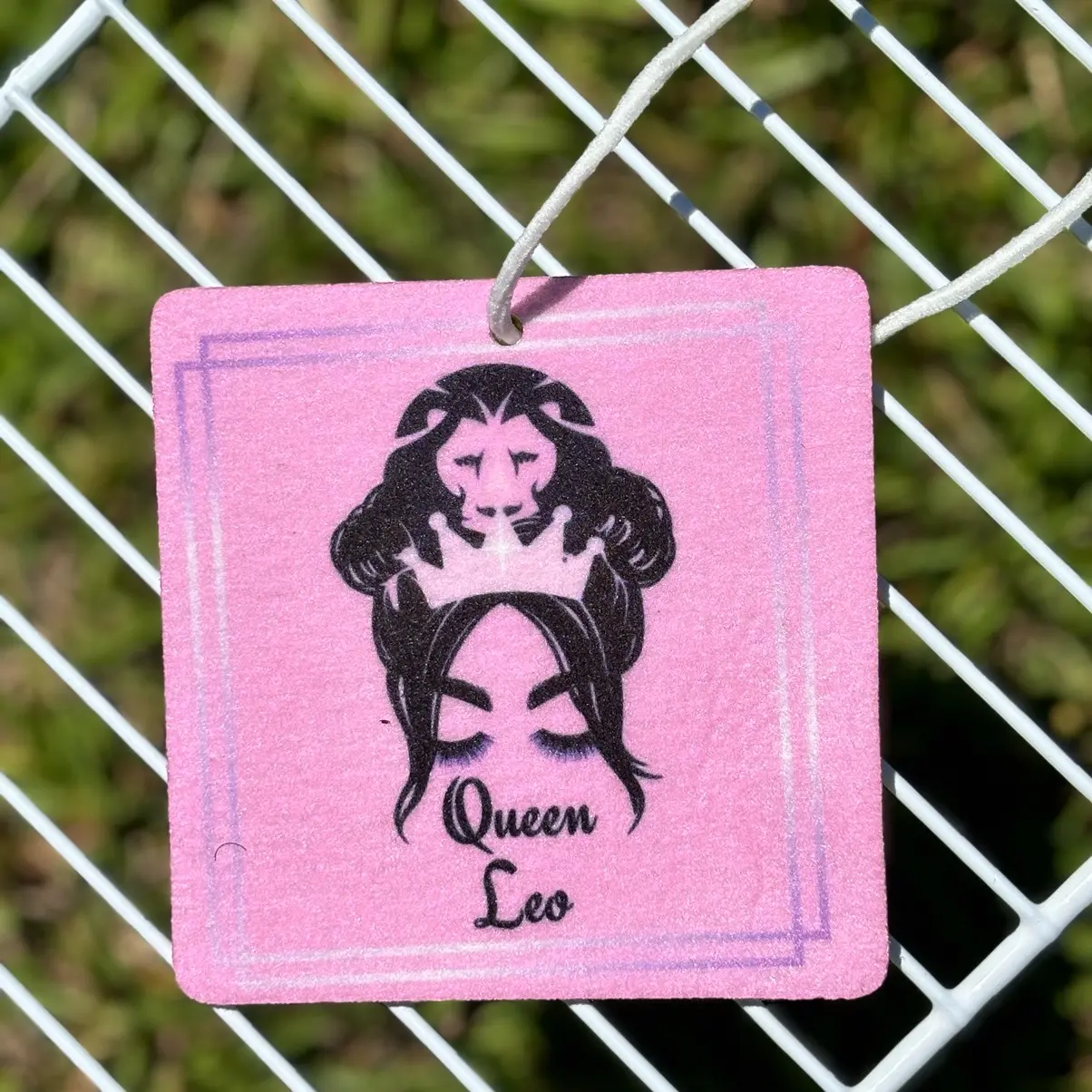 Queen Leo Zodiac Scented Car Airfreshner