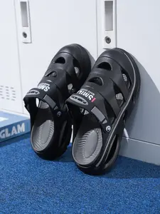 Men's 2026 Spring Summer Sliponshoes Slpiper New Arrival Clogs Thick Sole Two-Way Wear Outdoor Non-Slip Closed Toe Slides Soft Casual Sports Beach Slippers for Wading Driving Daily Wear