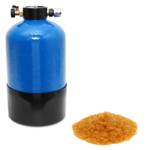 DI Fiberglass Tank .5 cf w/ Resin for Residential & Light Commercial Use 10"x18" Poly Glass Composite & Polyethylene Inner Shell 150 psi Max Pressure