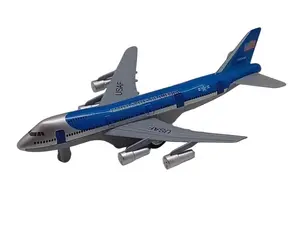 747 Turbo Jet Pull Back Action (No Display Box) 7.25 x 6.25x 2.25