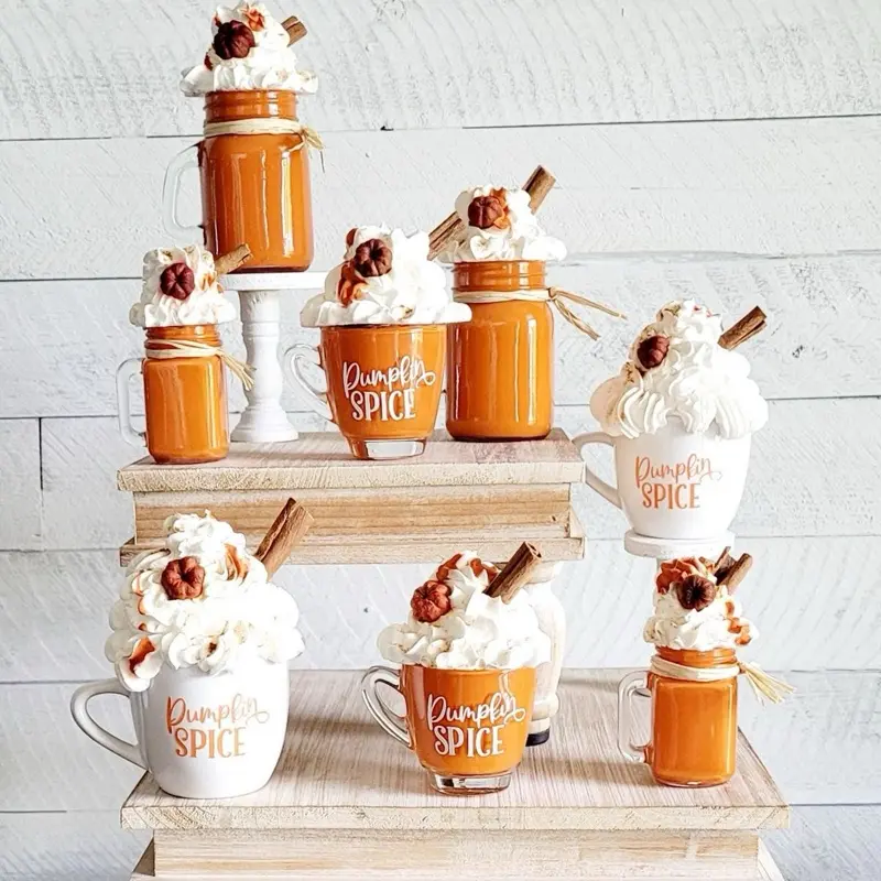 Fall Mason Jar Table Decor