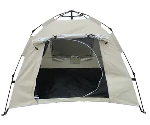 Pop up Tent Automatic 2/3 Person Camping Tent, Quick-Opening, Rainproof, Sunshine-Proof, Portable for Fishing, Hiking, Mountaineering, Hunting