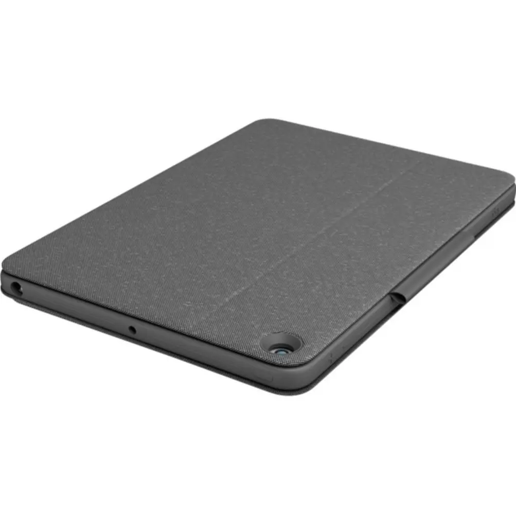 Logitech Combo Touch Keyboard/Cover Case for 12.9" Apple iPad Pro 5th Gen Gray