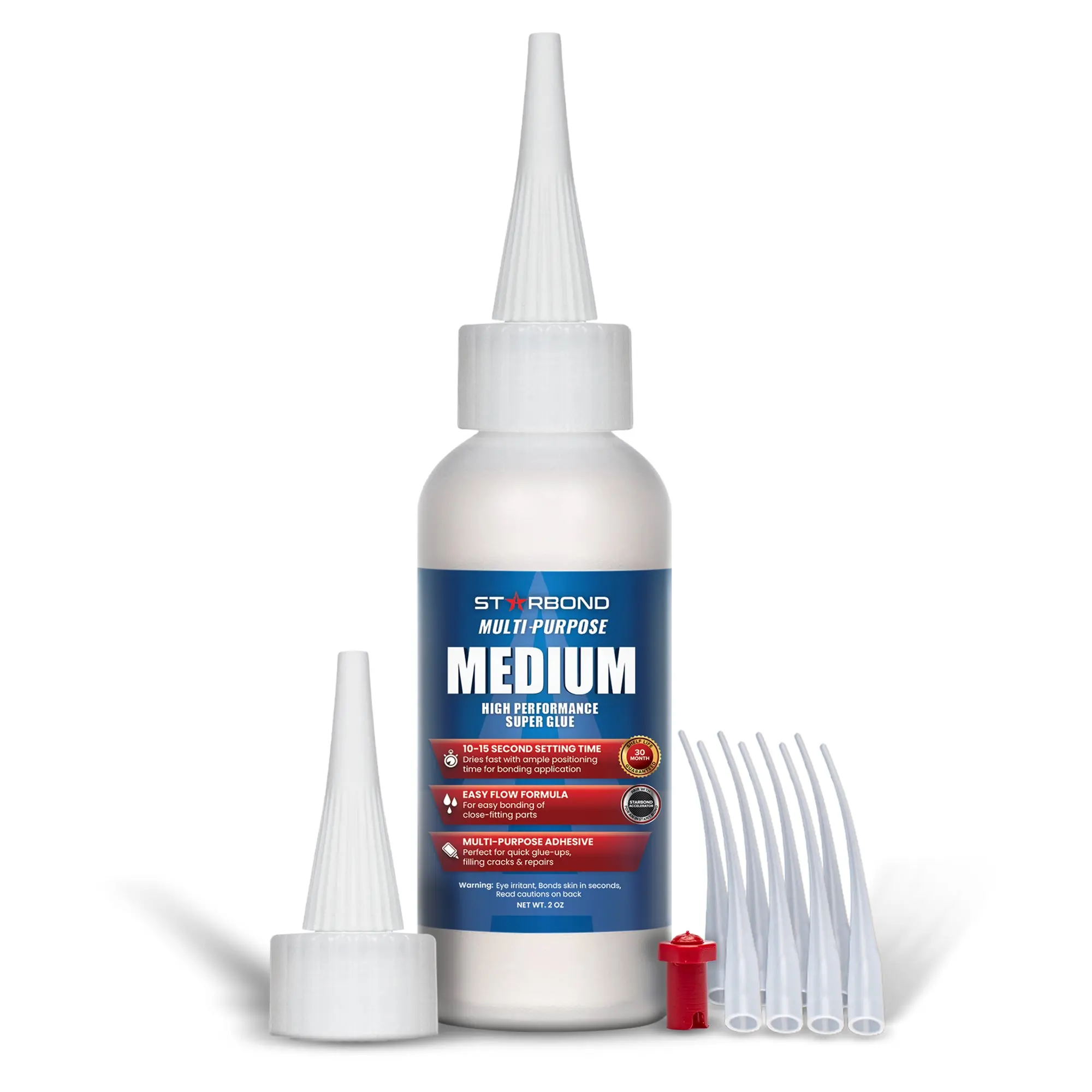 Multi-Purpose Medium Super Glue - Versatile Super Glue for Various Materials