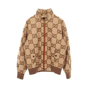 Pre-owned GUCCI Cotton Small Leather Goods Jumbo GG Canvas Polyester Outerwear