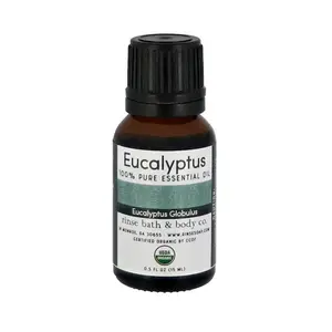 Eucalyptus Essential Oil | Certified Organic | 100% Pure | Rinse