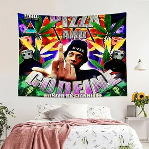 Christopher Reginald Travis-Themed Tapestry, Suitable For All Kinds Of FestivalsBirthday Home Decoration Wall Tapestry For Living Rooms, Bedrooms, Offices And Dormitories, Room Decoration Or Party Decoration Wall Ging
