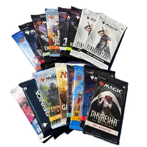 Holiday Overstock MTG Pack Bundle - 16 Magic the Gathering Booster Packs Featuring Final Fantasy Play & Phyrexia Set Boosters