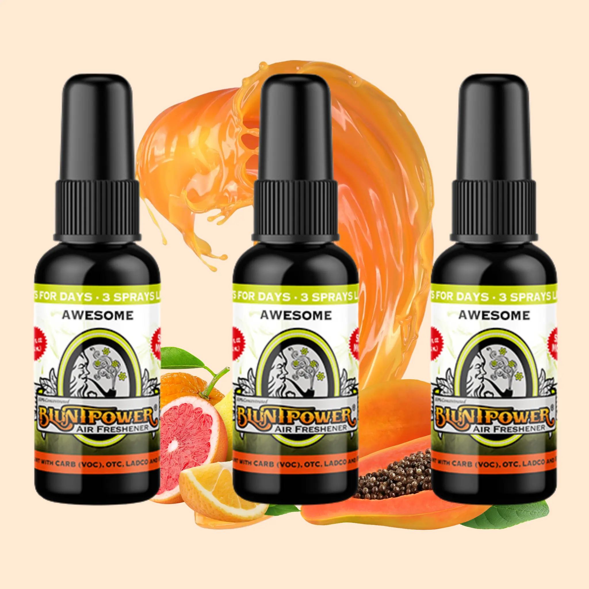 Awesome Spray Air Freshener Bundle (3 Pack)