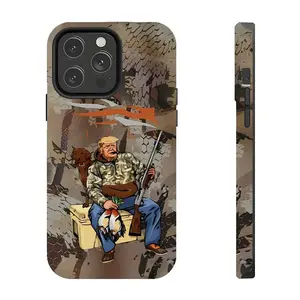 Camouflage Sitk Hunter Trump Phone Case Old School Waterfowl Suitable for iPhone 11 to 17