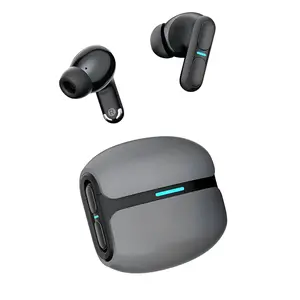 Wireless Earbuds with Microphone 30H Battery 45ms Latency Gaming Mode Bass Boost Sound for Phone Laptop Gaming Noise Cancelling Open-ear Design Bluetooth Charging Case with Cleaning Kit - Headphone