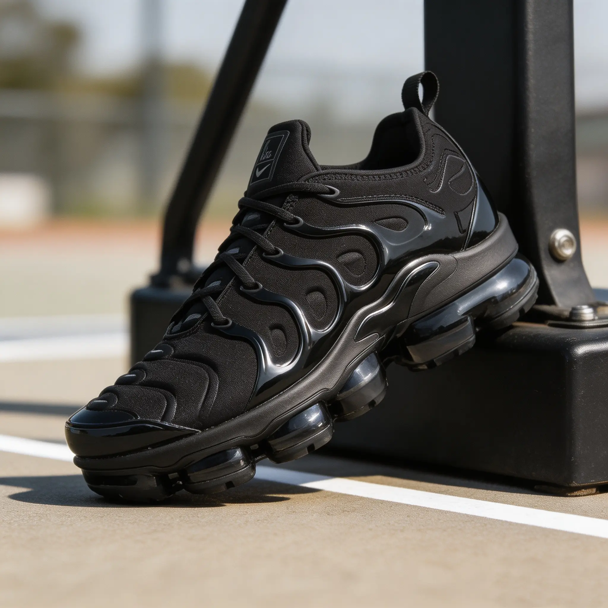 Nike Air VaporMax Plus Triple Black Men's 924453-004 New