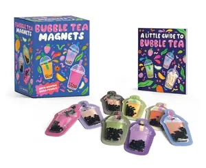 Bubble Tea Magnets: With Moving Boba Pearls! -- Melissa Maxwell - Paperback
