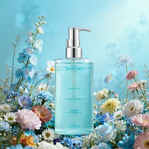 CharmBlend Perfumed Body Wash for Daily Hygiene, Refreshing & Soothing, Aromatic Woody Scent, Suitable for All Skin Types, 12.87 fl oz