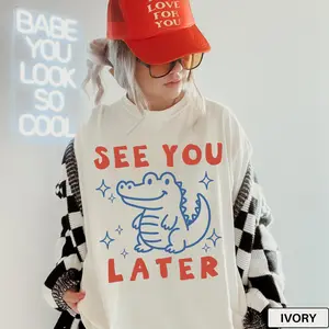 Last Day Of School Shirt Comfort Colors End Of Year Teacher Shirt See You Later Alligator Teacher Summer Tee Teacher Team Shirt Teacher Gift