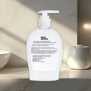 Gel Hand Soap Clear 7.5fl oz - Antibacterial, for Daily Use, Dealworthy