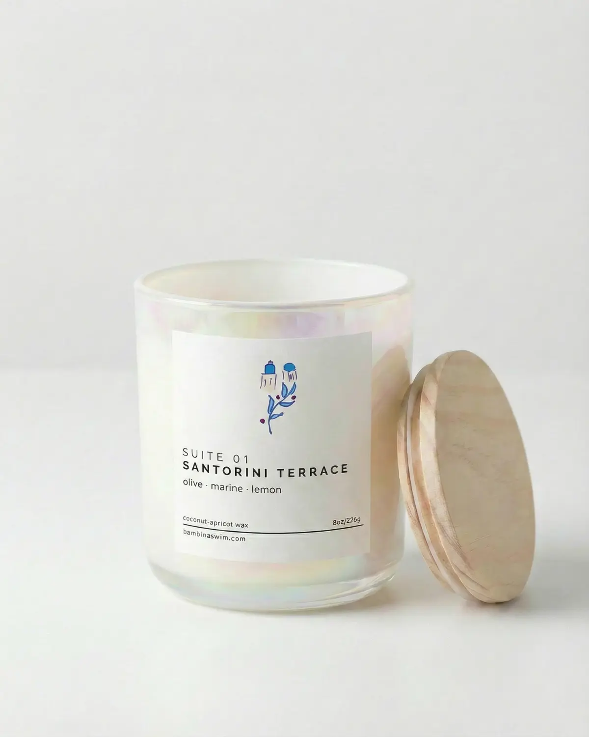 Suite 01: Santorini Terrace Candle