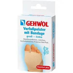 Gehwol Metatarsal cushion with bandage Large left - 16 Oz