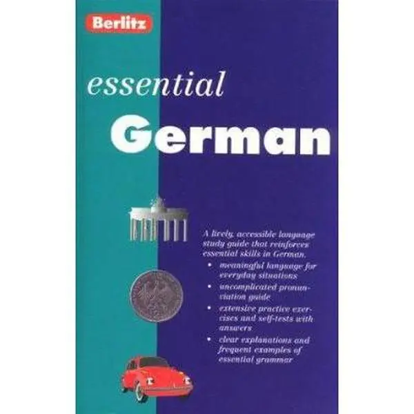 USED Book - Berlitz Essential German (English and German Edition) by Berlitz Publishing (Paperback) - english