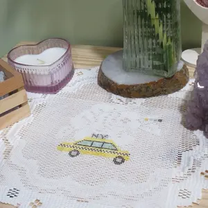 NY taxi 13-mesh needlepoint canvas NY taxi 13-mesh needlepoint canvas