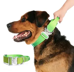 Comfort Control Tactical Dog Collar - Heavy Duty, Premium Quality, Thick and Durable for Large Dogs