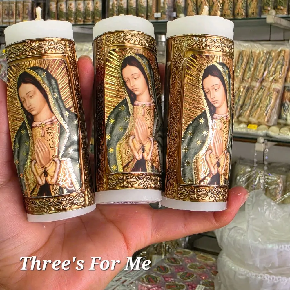 Velitas de Virgencita de Guadalupe