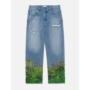 Ryoko Rain Moss Denim Jeans