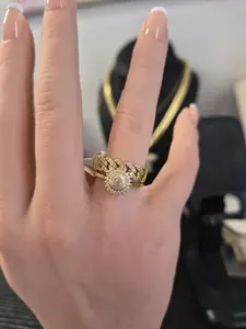 14K Laminated Gold Royal Bridal Ring