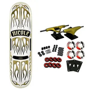 Real Skateboard Complete Nicole Hause Ember 8.5" x 31.85"