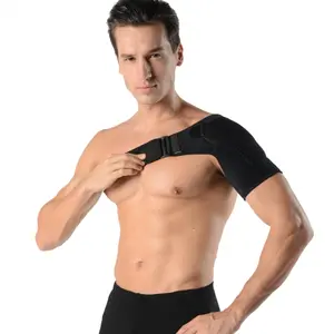 Unisex Sports Shoulder Strap Adjustable Pressure Support, Fitness Training Protective Gear, Universal Fit, Comfortable and Durable