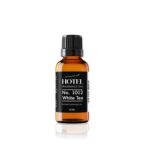 AirScent Hotel Diffuser Oil No. 1012 Inspired by The White Tea Hotel Scent - Premium Fragrance Oil for Ultrasonic and Waterless Diffusers and Crafting - Glass Dropper Bottle