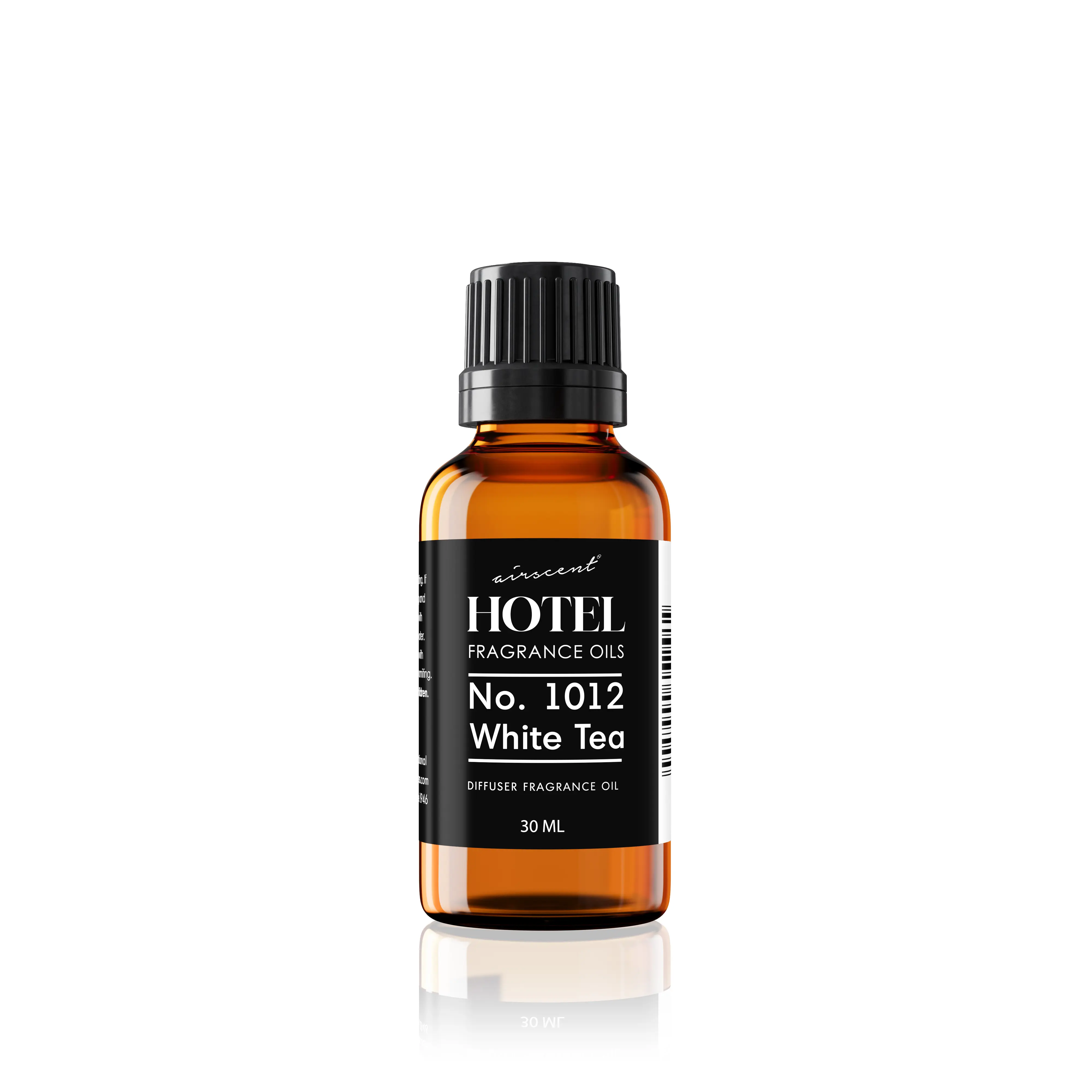 AirScent Hotel Diffuser Oil No. 1012 Inspired by The White Tea Hotel Scent - Premium Fragrance Oil for Ultrasonic and Waterless Diffusers and Crafting - Glass Dropper Bottle