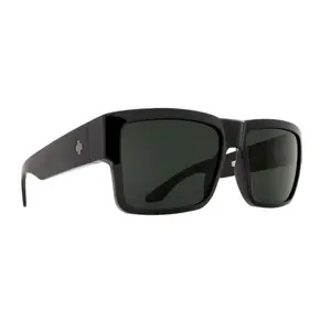 Spy Optic CYRUS Sunglasses - GLOSS Black / HAPPY Gray Green Lens