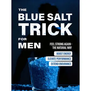 The Blue Salt Guide for Men Over 30: Natural Energy & Vitality Hacks Without Pills