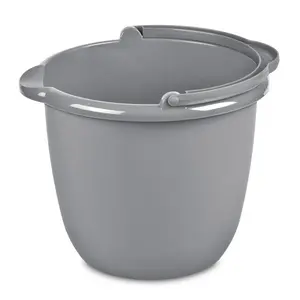 Titanium 10 Qt. Spout Pail Classic - Standard Design, Lightweight and Durable, Ideal for Various Applications