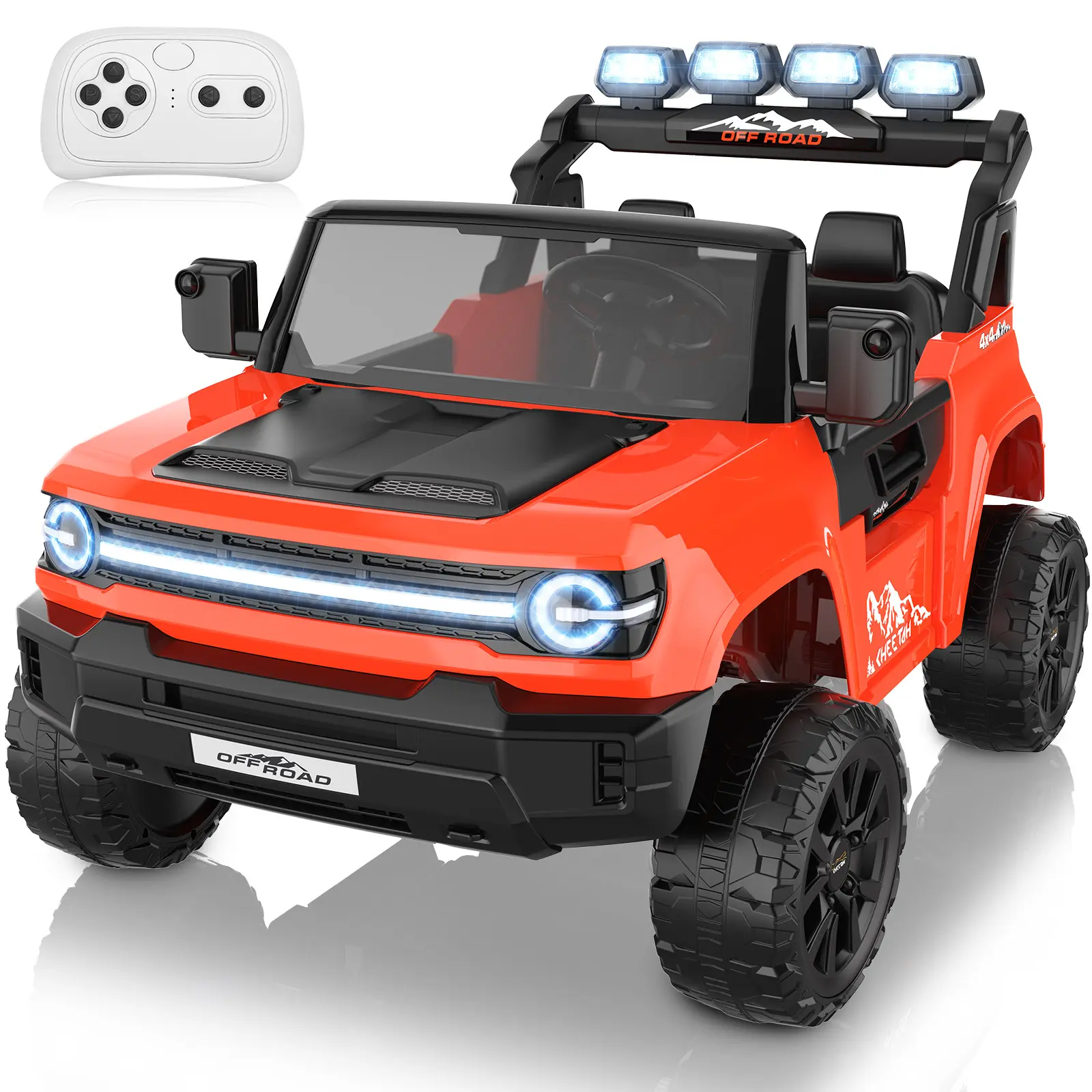 Red-XL 24V 2 Seater Truck