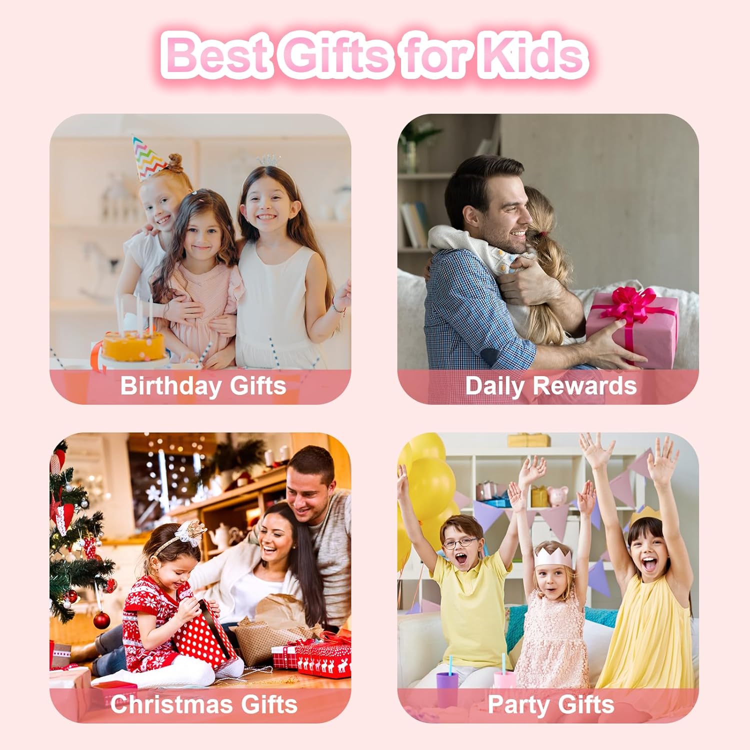 Kids Microphone with Stand Karaoke Song Music Instrument Toys Brain-Training Educational Toy Birthday Gift for Girl Boy