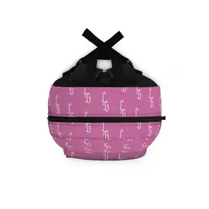 Pink stay true Backpack Canvas